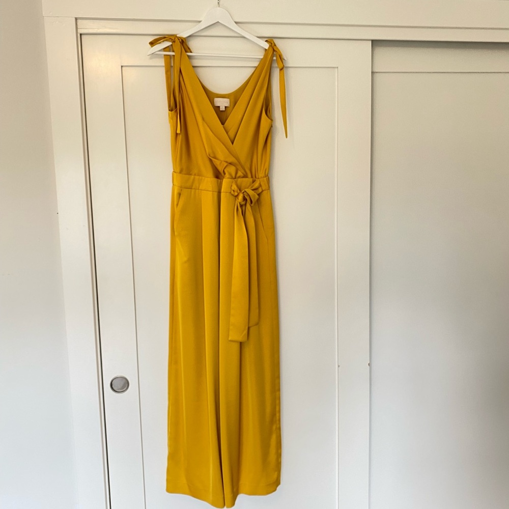 J Crew Collection Wide-leg Satin-crepe Jumpsuit